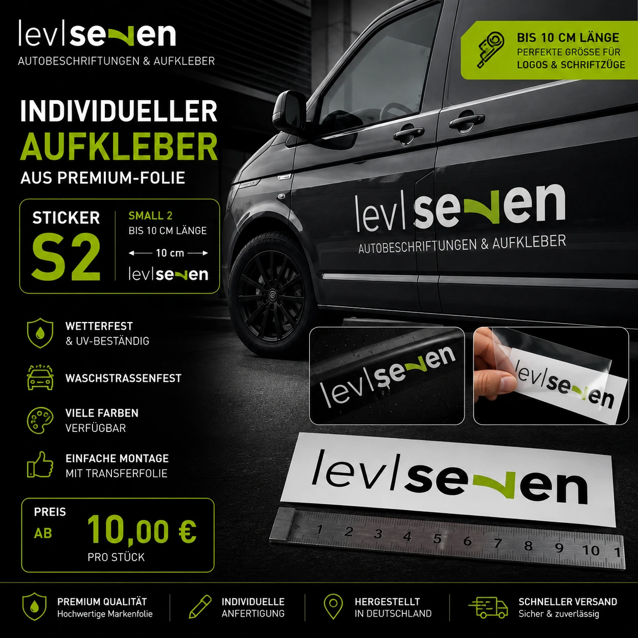 Compact Sticker – Klein mit Wirkung